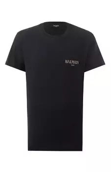Хлопковая футболка Balmain