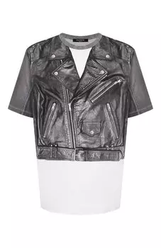 Хлопковая футболка Balmain