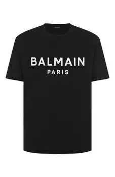 Хлопковая футболка Balmain