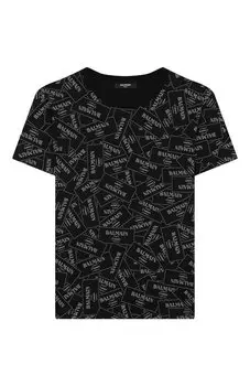 Хлопковая футболка Balmain