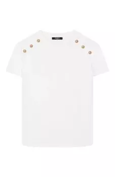 Хлопковая футболка Balmain