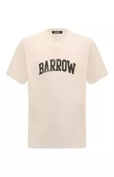 Хлопковая футболка Barrow