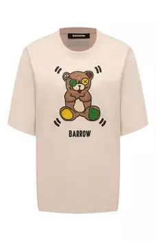 Хлопковая футболка Barrow