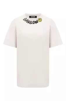 Хлопковая футболка Barrow