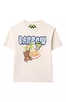 Хлопковая футболка Barrow
