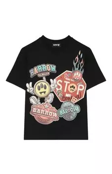 Хлопковая футболка Barrow