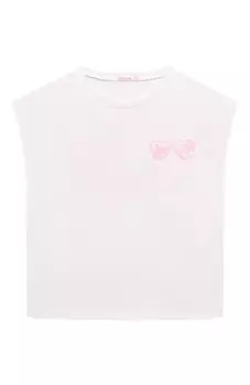 Хлопковая футболка Billieblush