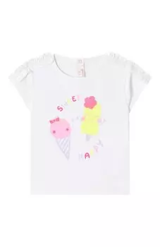 Хлопковая футболка Billieblush