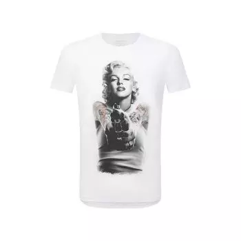 Хлопковая футболка Bisibiglio