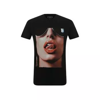 Хлопковая футболка Bisibiglio