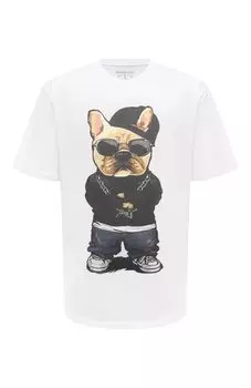 Хлопковая футболка Bisibiglio