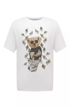 Хлопковая футболка Bisibiglio