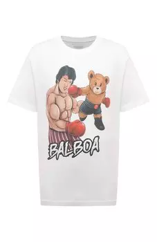 Хлопковая футболка Bisibiglio