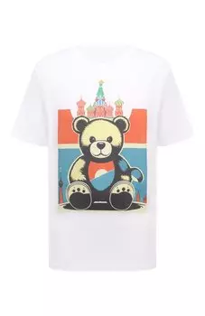 Хлопковая футболка Bisibiglio