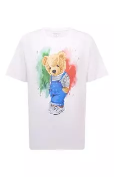 Хлопковая футболка Bisibiglio