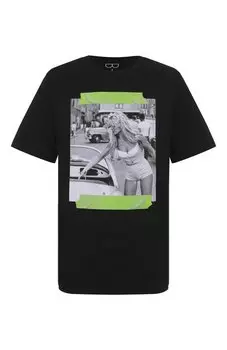 Хлопковая футболка Bisibiglio