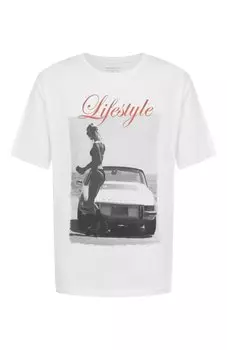 Хлопковая футболка Bisibiglio