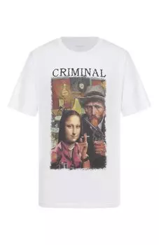 Хлопковая футболка Bisibiglio