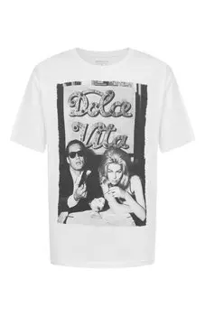 Хлопковая футболка Bisibiglio