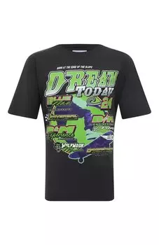 Хлопковая футболка Bluemarble