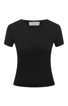 Хлопковая футболка Blumarine