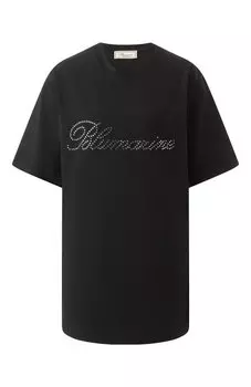 Хлопковая футболка Blumarine
