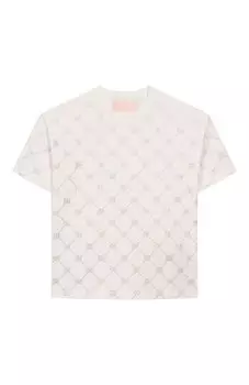 Хлопковая футболка Blumarine