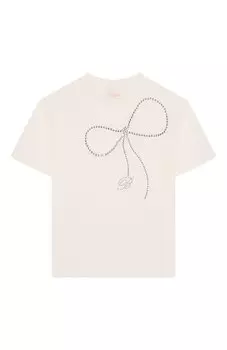 Хлопковая футболка Blumarine