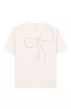 Хлопковая футболка Blumarine