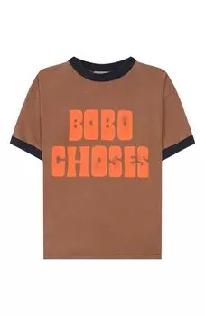 Хлопковая футболка BOBO CHOSES