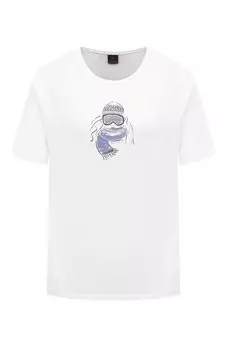 Хлопковая футболка Bogner Fire+Ice