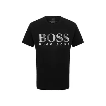 Хлопковая футболка BOSS