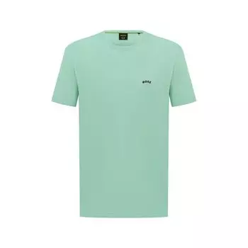 Хлопковая футболка BOSS