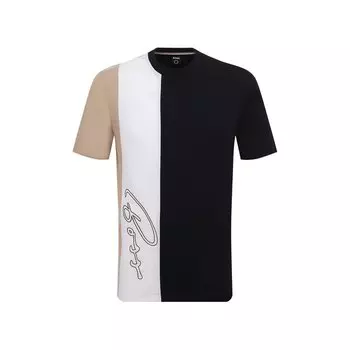 Хлопковая футболка BOSS