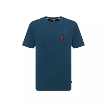 Хлопковая футболка BOSS