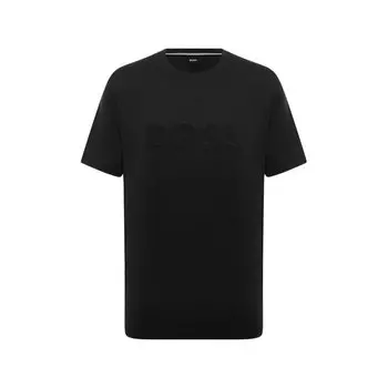 Хлопковая футболка BOSS