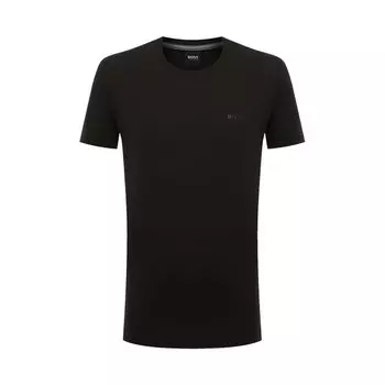 Хлопковая футболка BOSS
