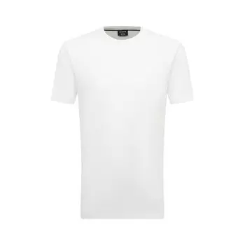 Хлопковая футболка BOSS