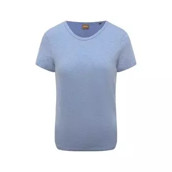 Хлопковая футболка BOSS