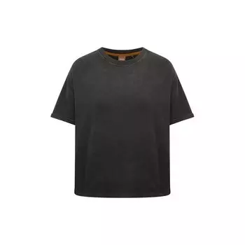 Хлопковая футболка BOSS