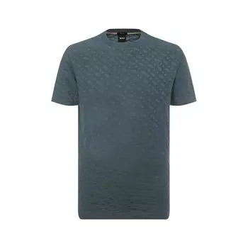 Хлопковая футболка BOSS