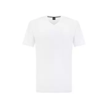 Хлопковая футболка BOSS