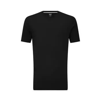 Хлопковая футболка BOSS