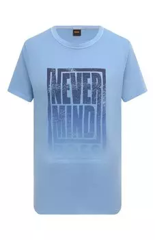 Хлопковая футболка BOSS Orange