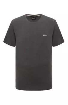 Хлопковая футболка BOSS