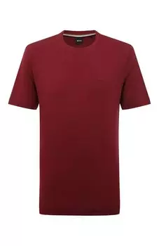 Хлопковая футболка BOSS