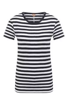 Хлопковая футболка BOSS