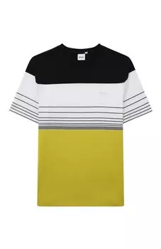 Хлопковая футболка BOSS