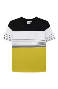 Хлопковая футболка BOSS