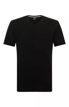 Хлопковая футболка BOSS